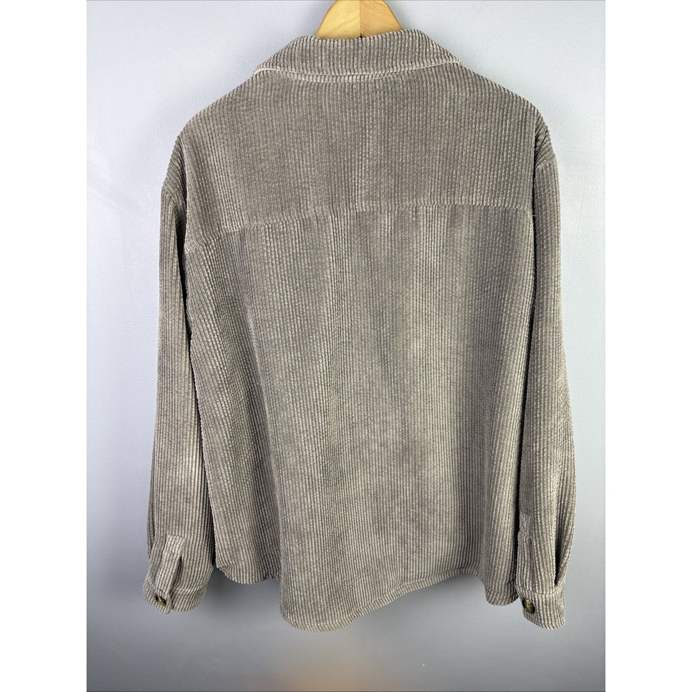 Men's Simply Southern Reversible Corduroy Fleece Shacket Size XXL Preppy - Picture 6 of 14